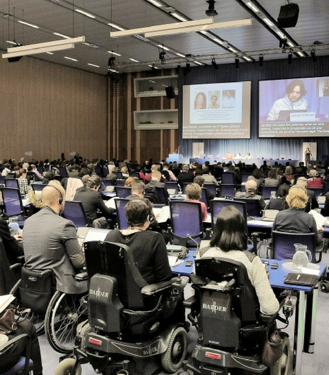 Zero Project Conference in der UNO - Veranstaltungsmanagement